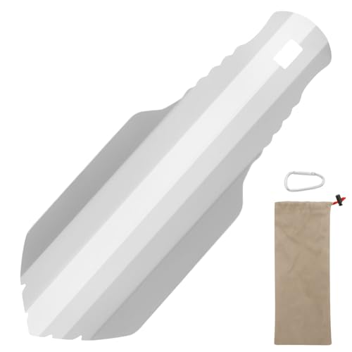 Mini Gartenschaufel Titan Handschaufel 20,5cm Camping Schaufel mit Schnalle und Aufbewahrungstasche Tragbar Titan Schaufel für Gartenarbeit Camping Wandern Mini Gartenschaufel Titan Handschaufel 20,5cm Camping Schaufel mit Schnalle und Aufbewahrungstasche Tragbar Titan Schaufel für Gartenarbeit Camping Wandern von GWCYMYD