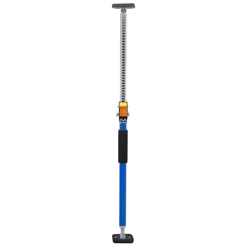 Montagestütze 60-110cm bis zu 60kg Deckenstütze Höhenverstellbar Rutschfest Zargenspanner Baustütze Deckenstütze Teleskopstütze für Decken Wände Türrahmen (1PC) von GWCYMYD