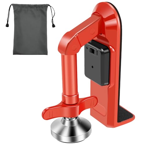 Türstopper Alarm Legierung 120x88mm Tragbare Türverriegelung mit Doppelter Alarmschutz Alarmton bis zu 80db Einbruchschutz Türstopper für Zuhause Hotel Reisen von GWCYMYD