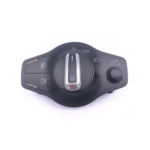 GWENP Automatik Lichtschalter, für Audi A4 A5 S4 S5 Q5 Automatik Auto Scheinwerferschalter (1 Stück), Without Auto von GWENP