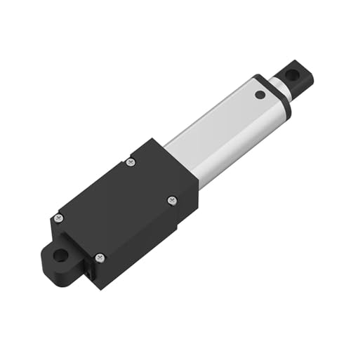 DC 12V Kleiner Linearantrieb Hub 30mm Max Kraft 33Lbs Elektromotor for Öffner Mit Halterung(Load 70N,Stroke 50mm) von GWGQTELENC