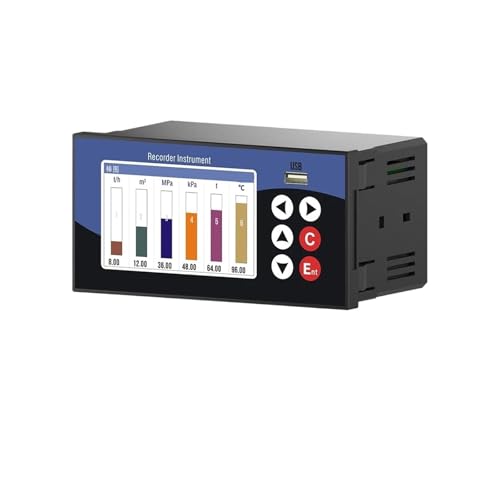 GWGQTELENC Diagrammdatenrekorder Temperatur PT100 KJ 4-20 mA Datenlogger 6 Kanäle Analoger Datenlogger(6 Channels RS485) von GWGQTELENC