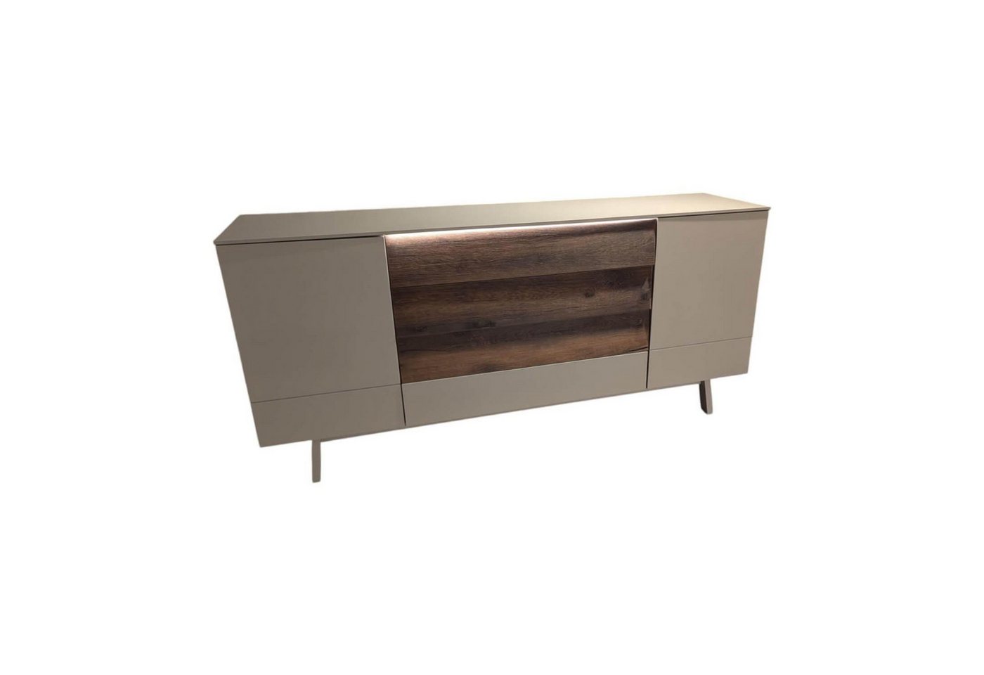 GWINNER Sideboard Sideboard Missano Lack Seidenmatt Fango Grau Akzente GWINNER Sideboard Sideboard Missano Lack Seidenmatt Fango Grau Akzente von GWINNER