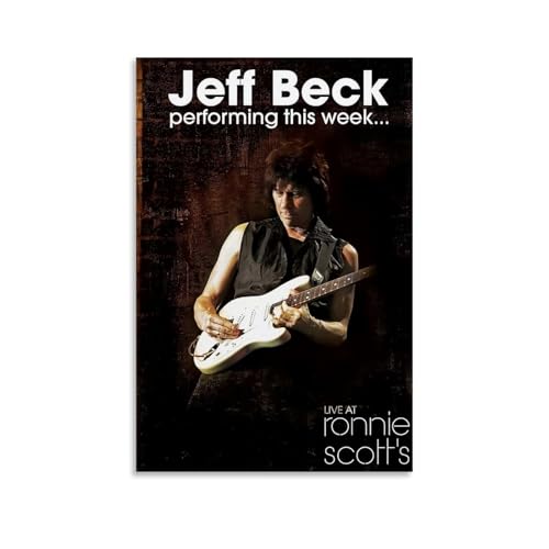 GWJXYWZP Jeff Beck-Musikalben von beliebten Künstlern, Leinwand-Poster, Wandkunst, dekoratives Gemälde, Schlafzimmer, 60 x 90 cm, ungerahmter Stil GWJXYWZP Jeff Beck-Musikalben von beliebten Künstlern, Leinwand-Poster, Wandkunst, dekoratives Gemälde, Schlafzimmer, 60 x 90 cm, ungerahmter Stil von GWJXYWZP