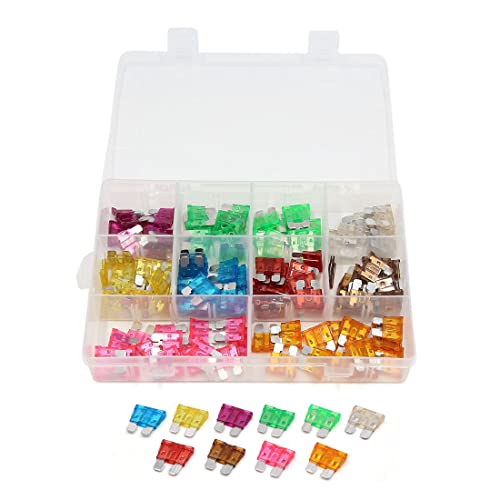 GWLQBJLHH 130 Stück 3A 5A 7.5A 10A 15A 20A 25A 30A 35A 40A ATC ATO Auto Auto LKW Regular Blade Fuse Kit GWLQBJLHH 130 Stück 3A 5A 7.5A 10A 15A 20A 25A 30A 35A 40A ATC ATO Auto Auto LKW Regular Blade Fuse Kit von GWLQBJLHH