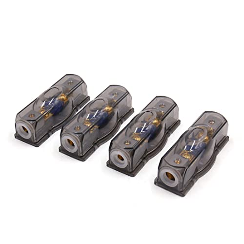 GWLQBJLHH 4Pcs 60A Audio AGU Style Circuit Breaker Sicherungshalter Verstärker for Auto Fahrzeug von GWLQBJLHH