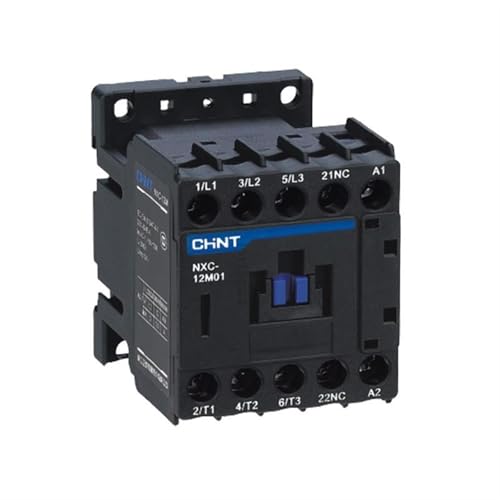 GWLQBJLHH AC-Schütz NXC-09M10 06M10 12M10 6A 9A 12A 1NO AC220V 24V 380V Normalerweise geöffnet Ersetzen for NC6(Nxc-12m-22 Ac,220V) von GWLQBJLHH