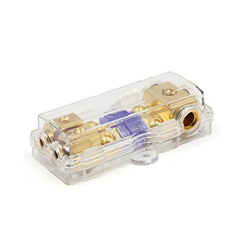 GWLQBJLHH Auto Stereo Audio Basis 60 A 1 in 2 Sicherungshalter Verteilerblock von GWLQBJLHH