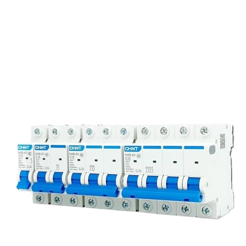 GWLQBJLHH CHINT Mini Circuit Breaker NXB-63 DZ47 1p 2p 3p 4p 6A 10A 16A 20A 32A 40A 63A Haus MCB mit Anzeige Haushalts Sicherheit Schalter(32A,2P) von GWLQBJLHH