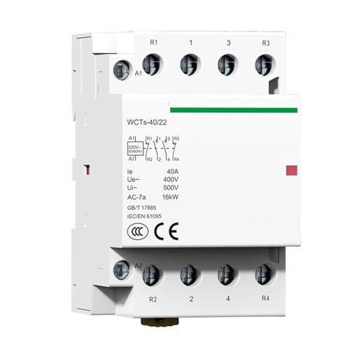 GWLQBJLHH Haushaltsschütz WCTs16A2NOAC230V AC-Modul-Steuerschalter Kleiner elektromagnetischer(WCTs 32A 2NO2NC) von GWLQBJLHH