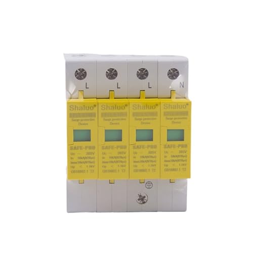 GWLQBJLHH SPD 385V 10KA 20KA 4P 4-poliger Haus-Überspannungsschutzschutz Niederspannungs-Ableitergerät SLSP1-20D Leistungsschalter GWLQBJLHH SPD 385V 10KA 20KA 4P 4-poliger Haus-Überspannungsschutzschutz Niederspannungs-Ableitergerät SLSP1-20D Leistungsschalter von GWLQBJLHH