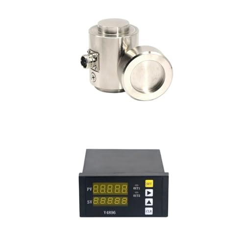 GWLQBJLHH Säulen-Wägezellensensor mit Anzeigeanzeige, Kompressions- und Zugwägezellen zur Kraftmessung 5T 10T 20T 30T 50T 100T(30T and Indicator) von GWLQBJLHH