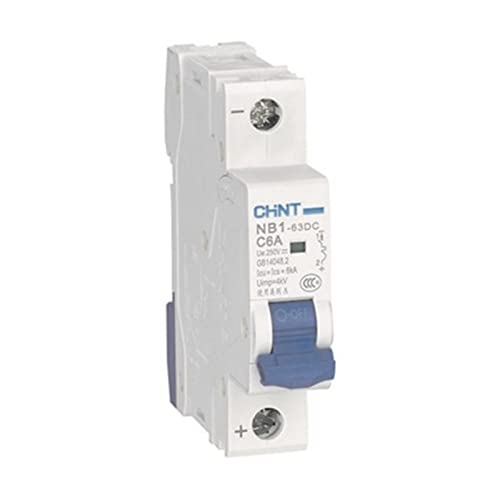 Miniatur-DC-Leistungsschalter der Serie NB1-63DC Schaltungsschutz Haushalts-Leistungsschalter mit kleiner Stromwirkung DC1000V(NB1-63DC 1P C2(R) DC125V) von GWLQBJLHH