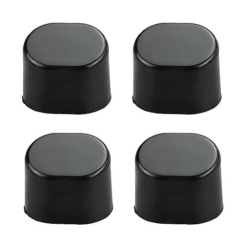 N074647 Tischsägenständer Fuß Gummiauflage Ersatz für Dewalt DWX723 DWX724 DWX725 Serie Gehrungssägenständer (schwarz, 4 Stück) von GWNOWZZET