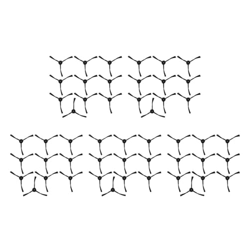 B02C-50-teiliges Seitenbürsten-Set, Kompatibel Mit Ecovacs CR120/CEN540/X500/X580/KK8, Ersatz-Seitenbürsten-Set For Staubsauger-Kehrroboter. von GWSBBRATM