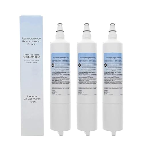 Ersetzen Sie Den Kühlschrank-Wasserfilter LT600P, Kompatibel Mit 5231JA2006A, 5231JA2006B, 5231JA2006F Oder 5231JA2006E, Kompatibel Mit Kenmore 469990, 3er-Pack. Ersetzen Sie Den Kühlschrank-Wasserfilter LT600P, Kompatibel Mit 5231JA2006A, 5231JA2006B, 5231JA2006F Oder 5231JA2006E, Kompatibel Mit Kenmore 469990, 3er-Pack. von GWSBBRATM
