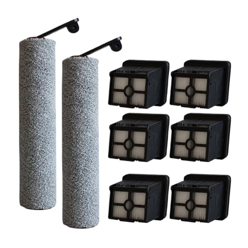 HEPA-Filtersatz Mit Hauptseitenbürstenrolle, Kompatibel Mit Dreame H13 Pro, Nass-Trocken-Staubsauger, Zubehör For Haushaltsreinigungswerkzeuge.(B) von GWSBBRATM