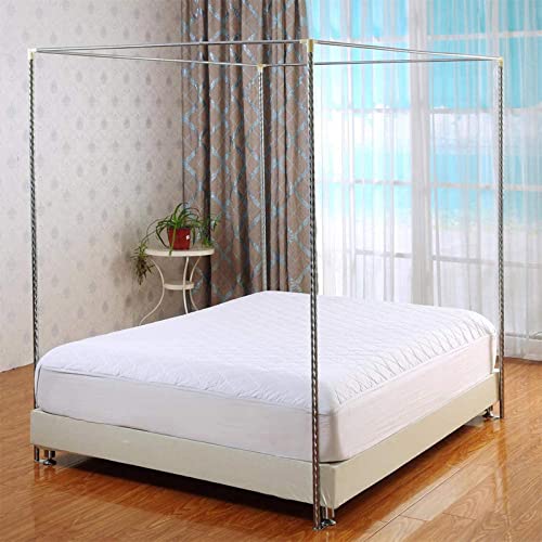 Canopy Bed Mosquito Net Holder Four Corner Bed Stainless Steel Bed Canopy Frame Mosquito Net Frame Mosquito Net Canopy Frame Four Corner Bed Canopy Frame Bed Canopy Pole Screws Design Super King von GWWGWW
