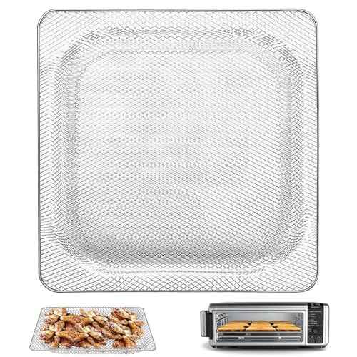 Air Fryer Basket for Ninja Foodi SP101 Digital Air Fryer Countertop Oven, 13.5 * 13.3'' Steel Wire Rack Accessorie Tray for Ninja Foodi SP100, SP101B1, SP101C Convection Oven Dishwasher Safe von GWY