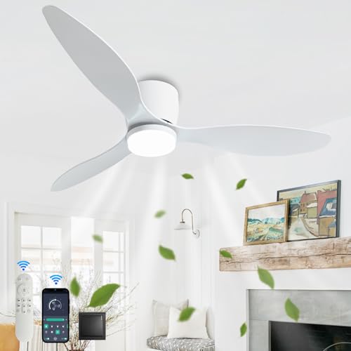 GWYAJTU 100CM Große Deckenventilator Mit Beleuchtung Und Fernbedienung Deckenlampe Mit Ventilator DC Reversibel Leise LED Drei Farben Deckenleuchte Mit Ventilator Für Wohnzimmer Schlafzimmer-B||52in GWYAJTU 100CM Große Deckenventilator Mit Beleuchtung Und Fernbedienung Deckenlampe Mit Ventilator DC Reversibel Leise LED Drei Farben Deckenleuchte Mit Ventilator Für Wohnzimmer Schlafzimmer-B||52in von GWYAJTU