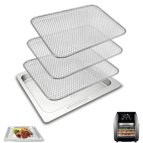 GWYSY Air Fryer Ersatzteile für Chefman Multifunktionale digitale Luftfritteuse 17 Touchscreen Voreinstellungen Fry XL 10L 10 Quart, Lebensmittelqualität Air Fryer Zubehör Grillpfanne Platte Crisper GWYSY Air Fryer Ersatzteile für Chefman Multifunktionale digitale Luftfritteuse 17 Touchscreen Voreinstellungen Fry XL 10L 10 Quart, Lebensmittelqualität Air Fryer Zubehör Grillpfanne Platte Crisper von GWYSY