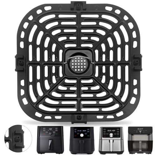 Air Fryer Accessories for Instant Pot Vortex 6 in 1 6 QT Gourmia GAF735 GAF685 6 QT Air Fryer, Original Air Fryer Replacement Tray Grill Pan Plate Crisper Plate Rack Parts,Dishwasher Safe von GWYXC