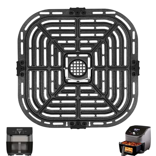 GWYXC Air Fryer Ersatzschale für Instant Vortex Plus 6QT Instant Pot Vortex Plus 6QT Clear Cook Air Fritteuse, Original Air Fryer Zubehör, Grillpfanne, Teller Crisper Plate Rack Teile von GWYXC