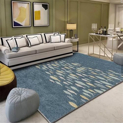 GX-YJX Anti Teppich Rutsch Tatami Teppich Teppiche für den Einsatz in großen Wohnzimmern und leicht zu reinigende, haustierfreundliche Teppiche Betten 60X90CM von GX-YJX