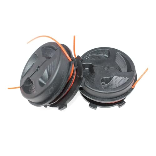 GXAOeUX for 26-2 Mähköpfe Schlagknopf Spuleneinsatz Spule mit Nylonfaden 4002 740 6900 von GXAOeUX