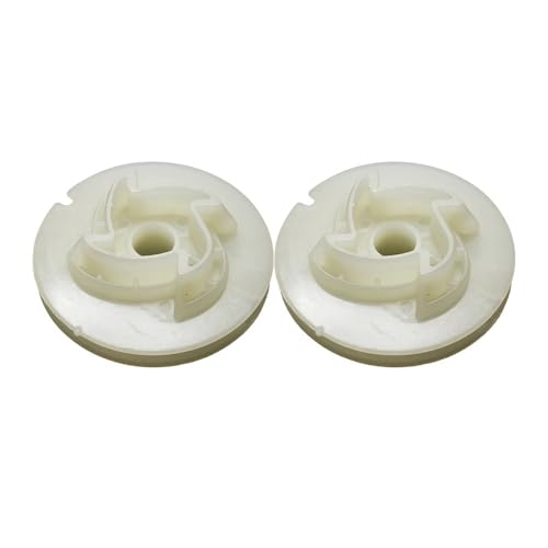 Geeignet for Hus 340 345 350 435 440 445 450 Kettensäge Kleine Kickstarterrolle(2pcs) von GXAOeUX