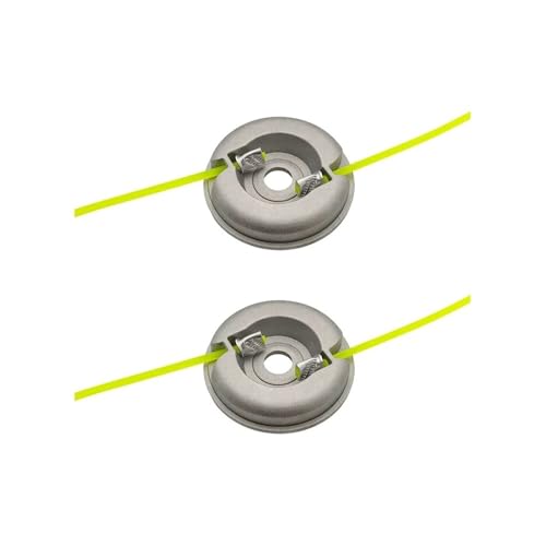 Passend for Rasenmäher 1-3 Stück Aluminium Mähkopf mit 2 Schnittlinien(2PCS) von GXAOeUX