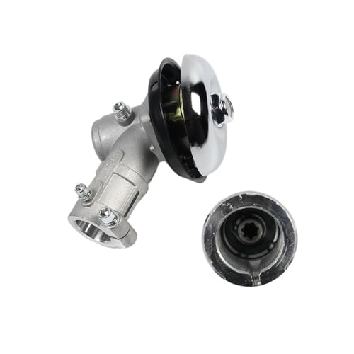for Gartengeräte Rasenmäher 24mm Spline 4T 7T 9T 10T M10 Welle 7mm Trimmerkopf Getriebe Getriebewelle(24 X 7T) von GXAOeUX