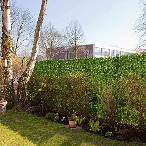 GXBCS Garten sichtschutz Garten sichtschutz terrasse Gartenzaun Künstliche Efeu Hecke in Kunststoff Gitter Matte Garten Privatsphäre Zaun Efeu Hecke dekorative Zäune Privatsphäre Bildschirm gewebt von GXBCS