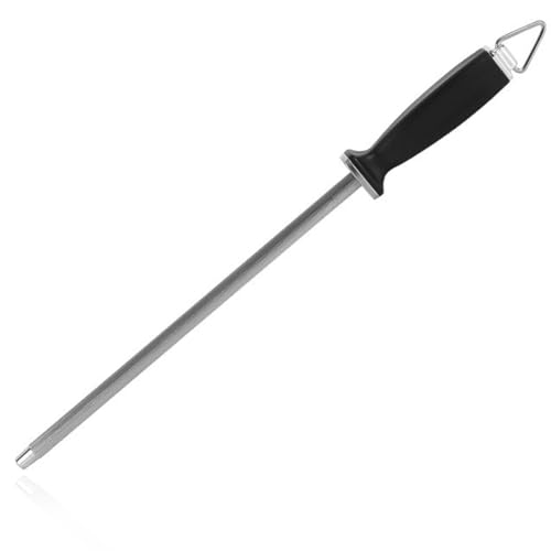 GXGM 1 Artikel 7 Zoll Messerschärfer aus gehärtetem, knife sharpener,wetzstahl für messer,messer schärfer,Messer schärfen wie ein Profi von GXGM