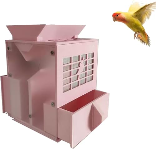 Geflügelfutterschalengebläse, Elektrischer Getreidetrenner, Vogelfutterschalengebläse, Effektive Getreidetrennung, 2 Schubladen, for Hirse, Sonstiges Getreide, Melonenkerne(2) von GXGSDM