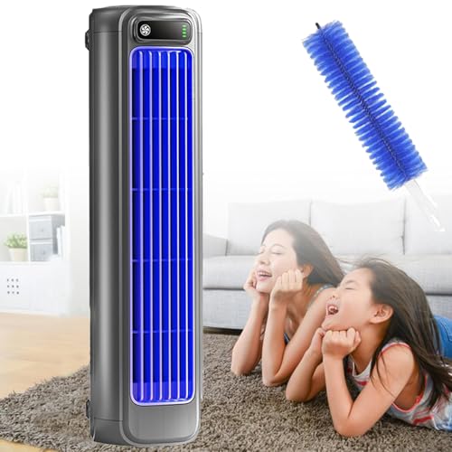 Frendorf Kabellos Aufladbare Klimaanlage, Liketonline Cooling Ace, Festberg Klimaanlage, Portable Air Conditioner Cooling Fan Quiet with 3 Speeds (Grey) von GXHNB