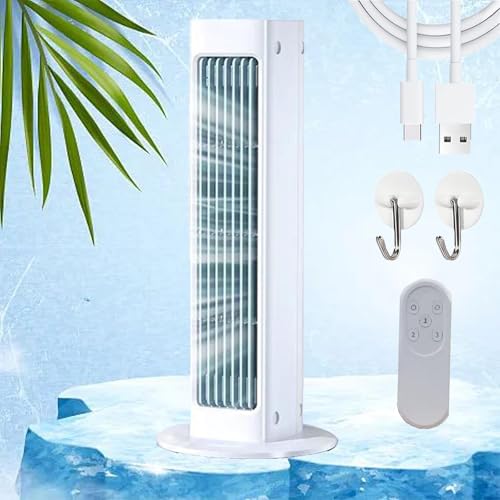 GXHNB Breezamax - Breeze Max, Qinux Brizaac - Beat The Scorching Heat & Humidity Instantly, Small And Compact Ultra Quiet (white) von GXHNB
