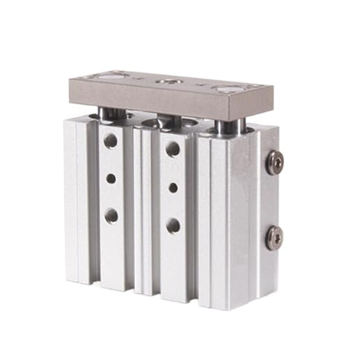GXHOVYKWP Air Cylinder TC TCM Series 63mm Bore TCM63 Tri-Rod Cylinder Pneumatic Cylinder Bronze Bearing with Magnet Double Acting Type(TCM63X80S) von GXHOVYKWP