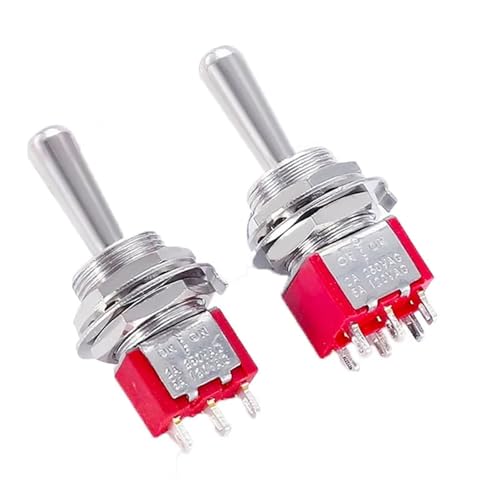 T80-T Z1 Series Large Long Handle 12mm Panel Mount Mini Toggle Switch 5A 125VAC(T8013 ON-ON) von GXHOVYKWP