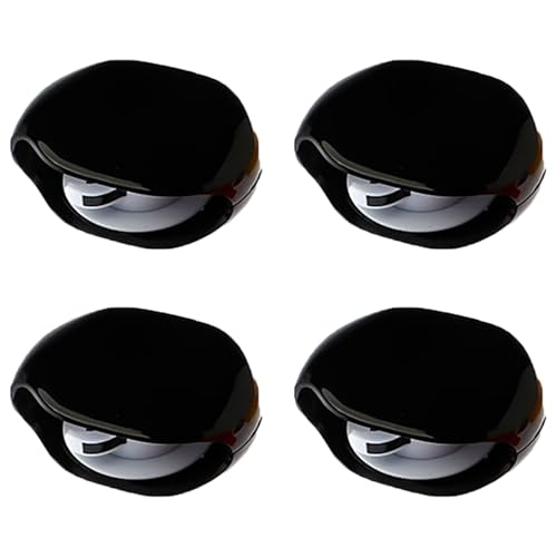 Automatic cord reel, Retractable Recovery Cord Reel Wire Collection Organizer, for USB Cables, Headphone Cable, Data Charging Cable Tangle (4*Black) von GXJIXf