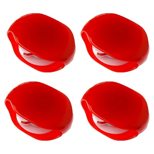 Automatic cord reel, Retractable Recovery Cord Reel Wire Collection Organizer, for USB Cables, Headphone Cable, Data Charging Cable Tangle (4*Red) von GXJIXf