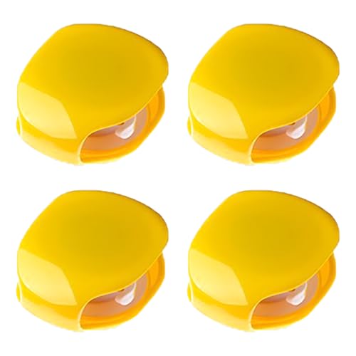 Automatic cord reel, Retractable Recovery Cord Reel Wire Collection Organizer, for USB Cables, Headphone Cable, Data Charging Cable Tangle (4*Yellow) von GXJIXf