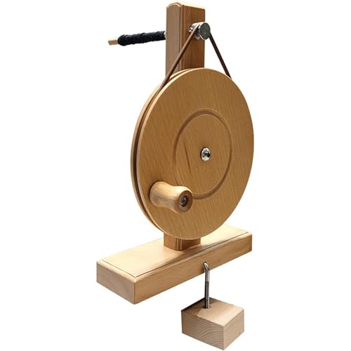 Handgefertigtes Holzgarn-Spinnrad, Holz-Strickgarn-Spinner, Gleichmäßige Drehung Und Hohe Geschwindigkeit, Geeignet Für Spulen-Innendurchmesser 5–7 Mm Zum Spinnen Von Wolle, Baumwolle, Seide Usw. Handgefertigtes Holzgarn-Spinnrad, Holz-Strickgarn-Spinner, Gleichmäßige Drehung Und Hohe Geschwindigkeit, Geeignet Für Spulen-Innendurchmesser 5–7 Mm Zum Spinnen Von Wolle, Baumwolle, Seide Usw. von GXLDIANPU
