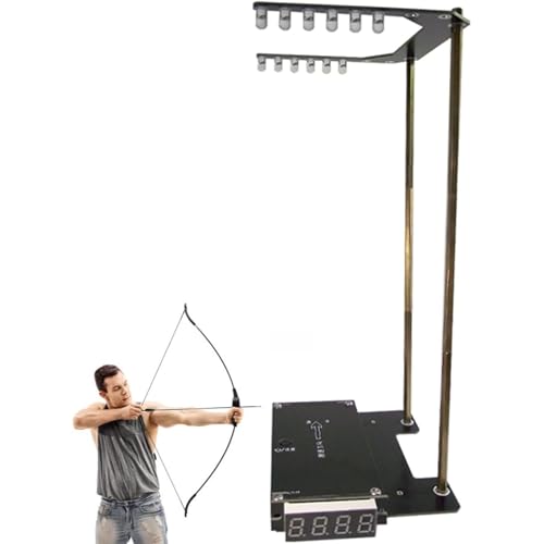 Hochpräziser Chronograph, Bullet Bow Velocity Speed Tester, Messbereich Beträgt 0,5-1000MP Mit FPS- Und MPS-Messwerten, Ballistischer Präzisionschronograph Für Bogenschießen, Pfeil, Badminton, Tennis von GXLDIANPU
