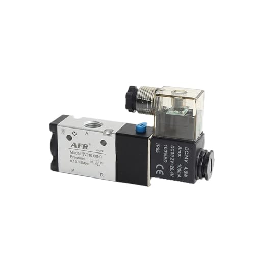 1/4 "BSP Normalerweise Offen Geschlossen Pneumatische Magnetventil 3V210-08-NC 24V DC 12V 110V AC220V 3V110-06-NO 3V310-10 3V410-15(3v210-08-no) von GXRQLHYZ