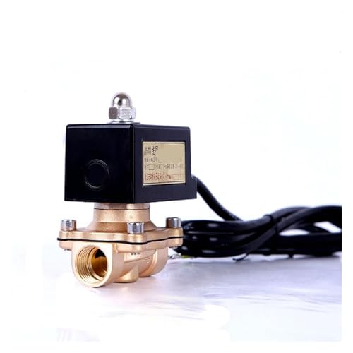 1 STÜCK 1/2" explosionsgeschütztes Magnetventil, kompatibel mit mehreren Flüssigkeiten(12VDC-NORMALLY CLOSED) von GXRQLHYZ