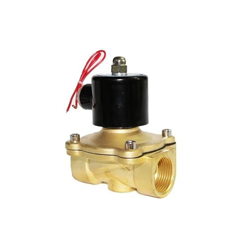1 STÜCKE DN25 G1 Magnetventil 12 V 24 V 220 V Kupfer Ventilkörper Kupferspule Öl Pneumatisches Wasser Öl Heliumventil Wasser Öl Helium(220v) von GXRQLHYZ