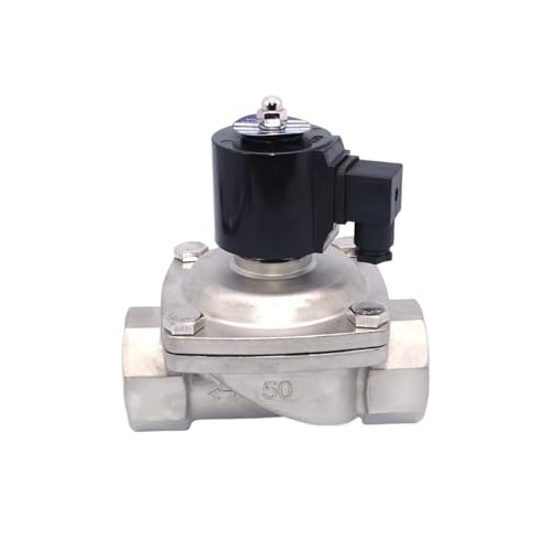 1 STÜCKE DN50 2 "AC220V DC12V/24 V Elektrisches Magnetventil Pneumatisches Ventil(Ac240v) von GXRQLHYZ