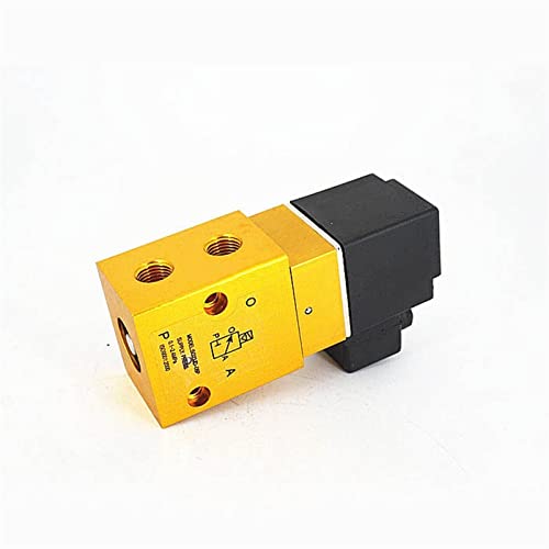 24 bar Hochdruck-Pneumatik-Magnetventil 1/4 Zoll 1/2 BSP 24 V DC AC220 V 3-Wege-2-Positionen-Ventil 23JD-8/15/P2 for Blasformmaschinen, 1 Stück(24V,LT23JD-8P) von GXRQLHYZ