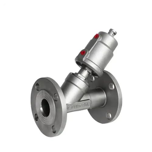 DN15 Pneumatisches Flansch-Schrägsitzventil aus Edelstahl, hochtemperaturbeständig, korrosionsbeständig, Dampf-Absperrventil vom Typ Y DN15 Pneumatisches Flansch-Schrägsitzventil aus Edelstahl, hochtemperaturbeständig, korrosionsbeständig, Dampf-Absperrventil vom Typ Y von GXRQLHYZ